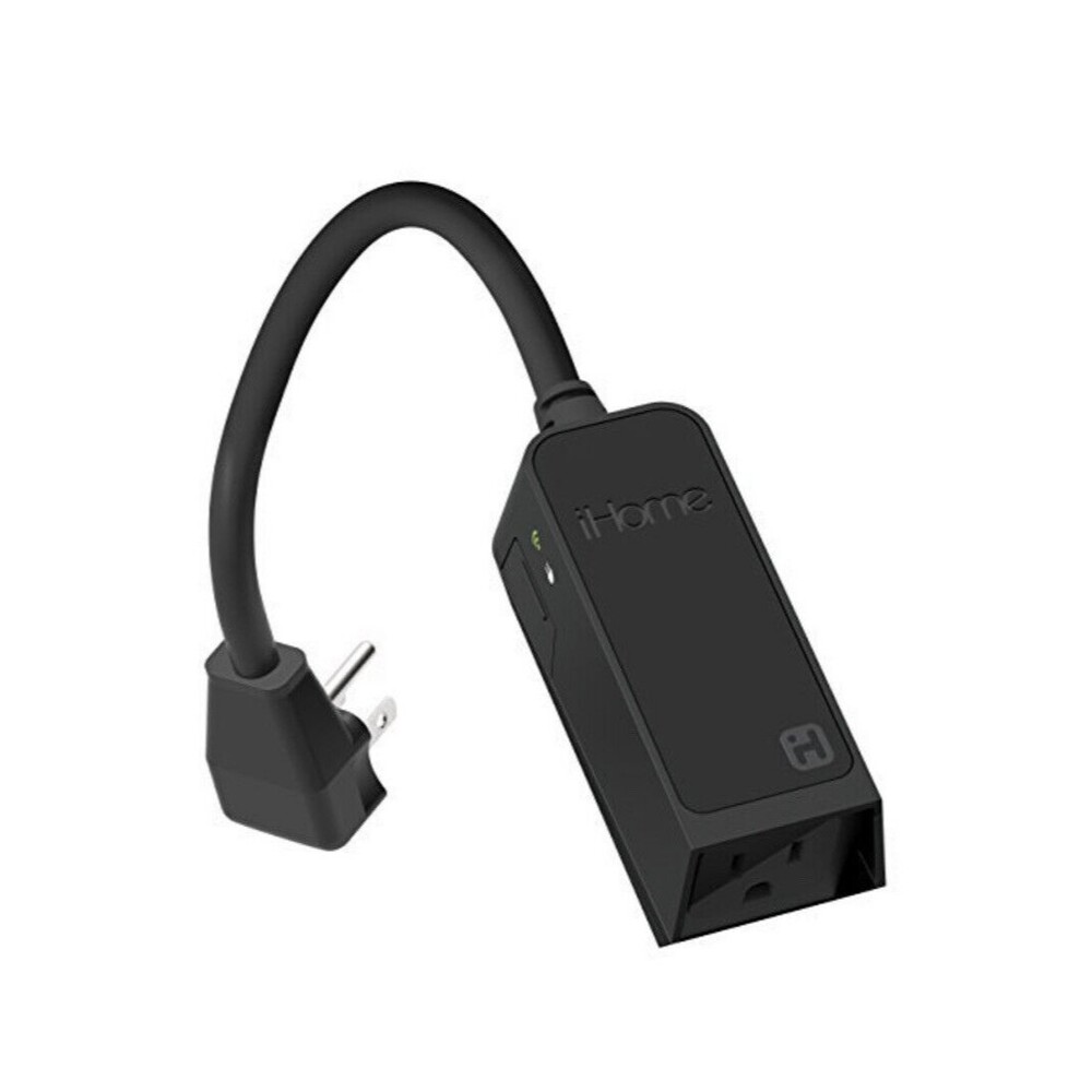 NEW iHome Control Wifi Smart Plug Wireless Uses Siri/Alexa/Google ISP100BC